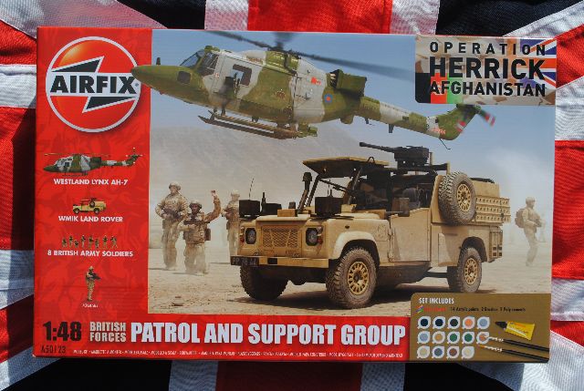 Airfix A50123 PATROL AND SUPPORT GROUP BRITISH FORCES